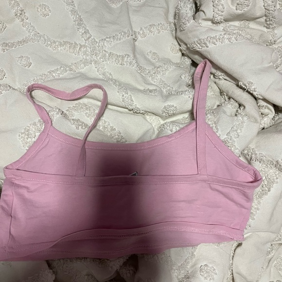 Divided Light Pink Top - Picture 3 of 4